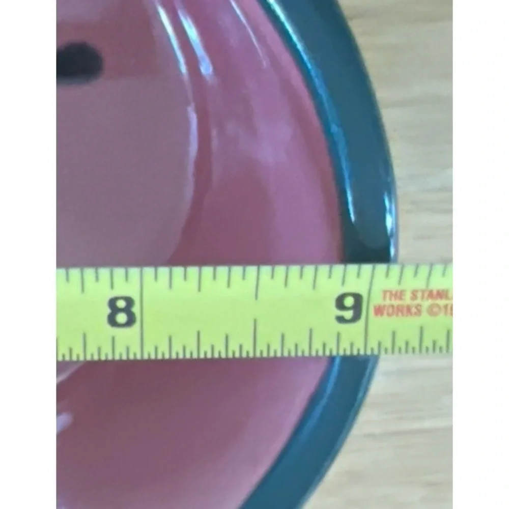 Watermelon Baking Serving Dish‎ Hand Painted Stoneware Oval 6x9
